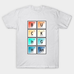 Buckingham | Periodic Table of Elements T-Shirt